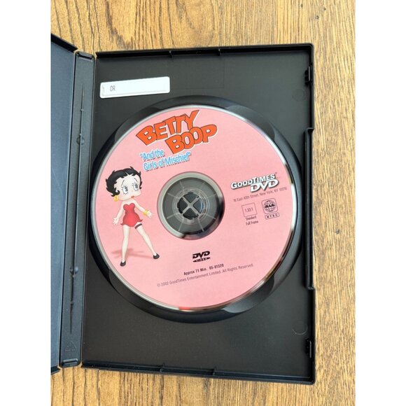 Betty Boop And The Girls Of Mischief DVD Digitally Restored 2002 Pre-Owned - Picture 2 of 4